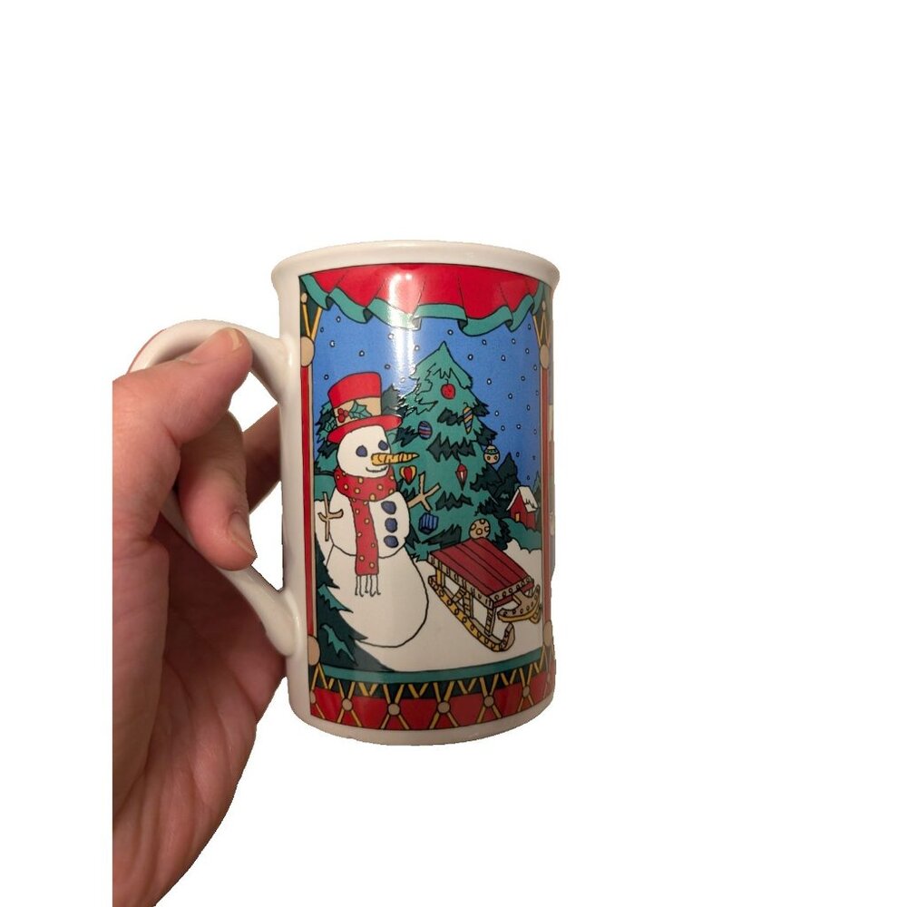Vintage & Modern Christmas Mug Lot – 3 Holiday Mugs 1996 Limited Edition + more